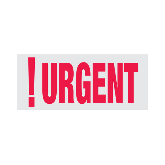 Urgent Rubber Stamp